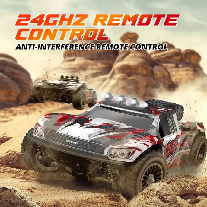 2023 New 2.4Ghz 1:10 Brushless Motor Rc Hobby Car Brushless 45km High Speed Drift Waterproof 4x4 Off Road Remote Control