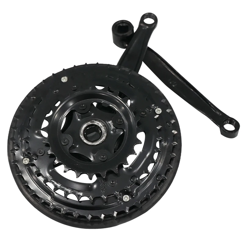 Hot Sale Bike Crankset Bike Square Crank Set 24-34-42t Road Car Sprocket Roulette Bet Mountain Bike Accessories