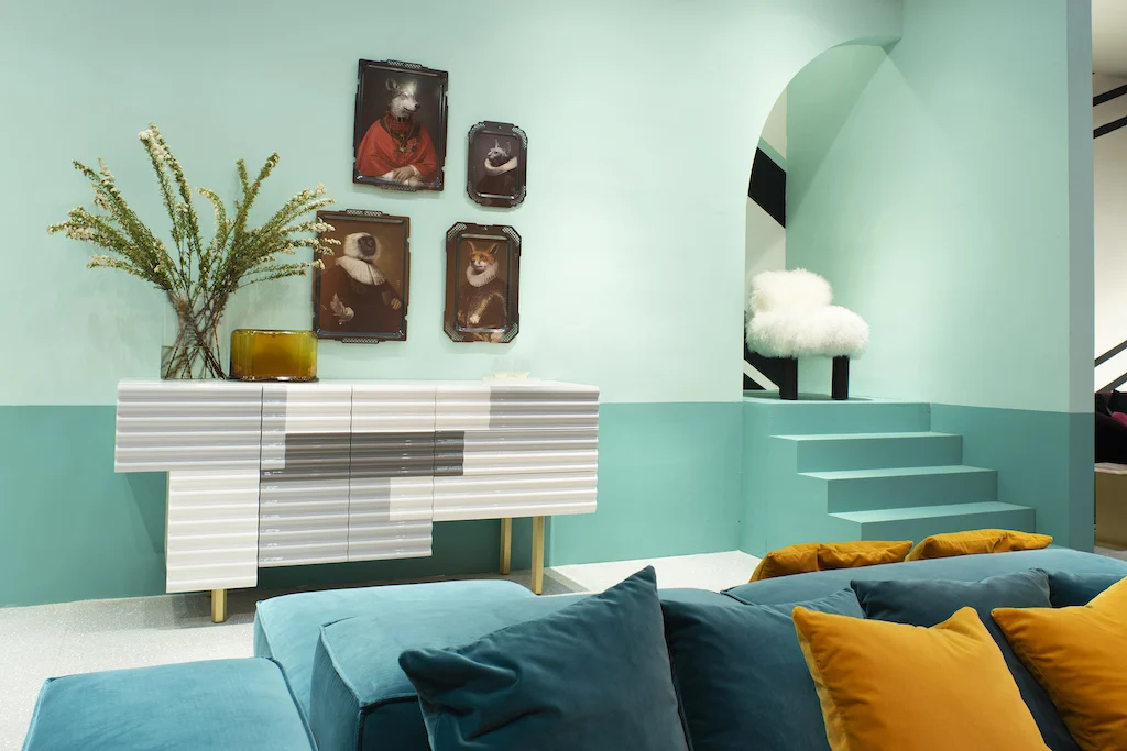 Modern Home Furniture Sheepskin Dining Chair White lamb Fur Dining Room Chair