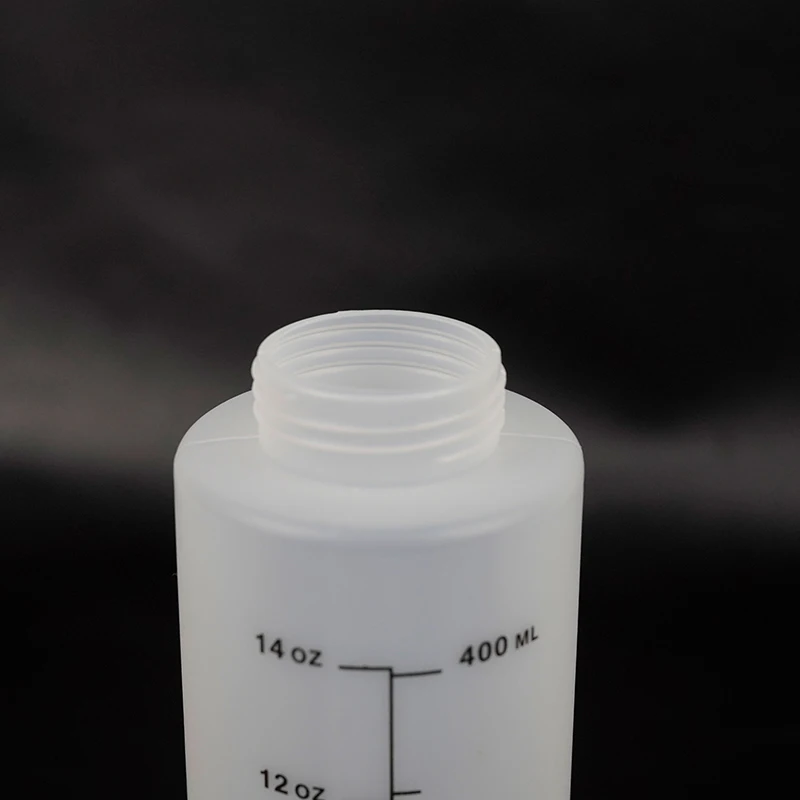 Custom Food Grade 8oz 16oz 32oz HDPE Soft Empty Plastic Sauce Squeeze Bottle 3 Hole Squeeze Bottle for Sauce With Twist Off Cap