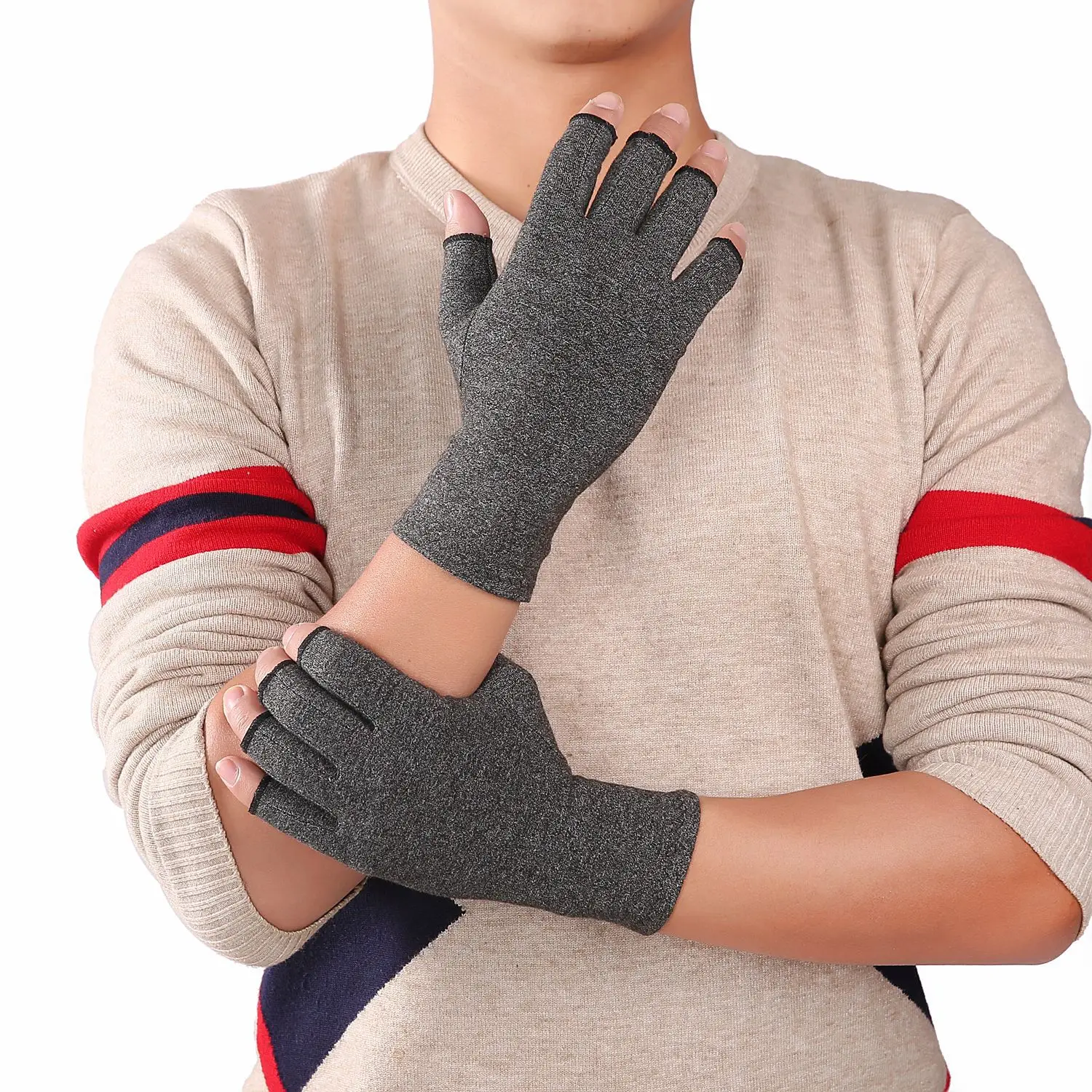 Cotton arthritis gloves manufacturer  Popular high quality  Anti Arthritis Compression hands Gloves