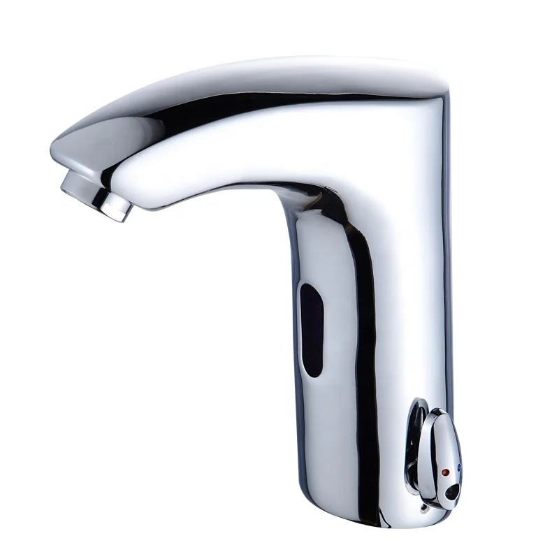 Faucet Sensor Bathroom Automatic Hands Touch Free Water Saving Inductive Electric Water Tap Basin faucets automatic