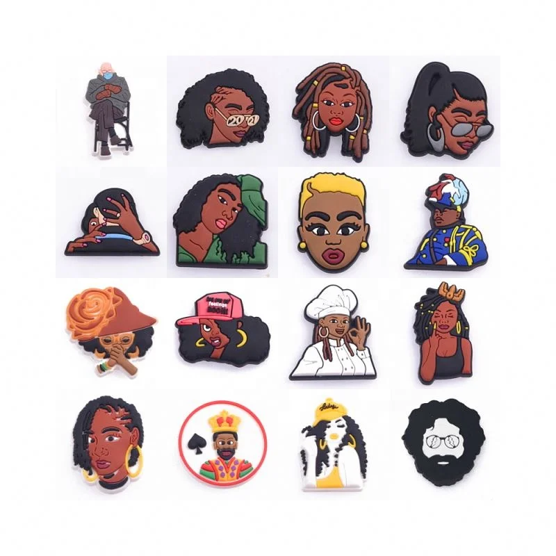 Wholesale PVC Kid Clog Shoe Charms Shoes Decorations Attractive Flower Clog Shoe decoration