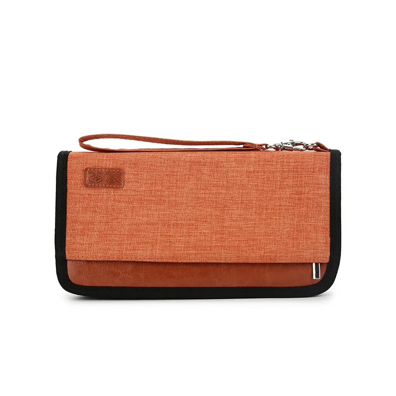 Travel Passport Ticket Wallet Passport Covers RFID Blocking Family Passport Holder Waterproof Travel Document Organizer