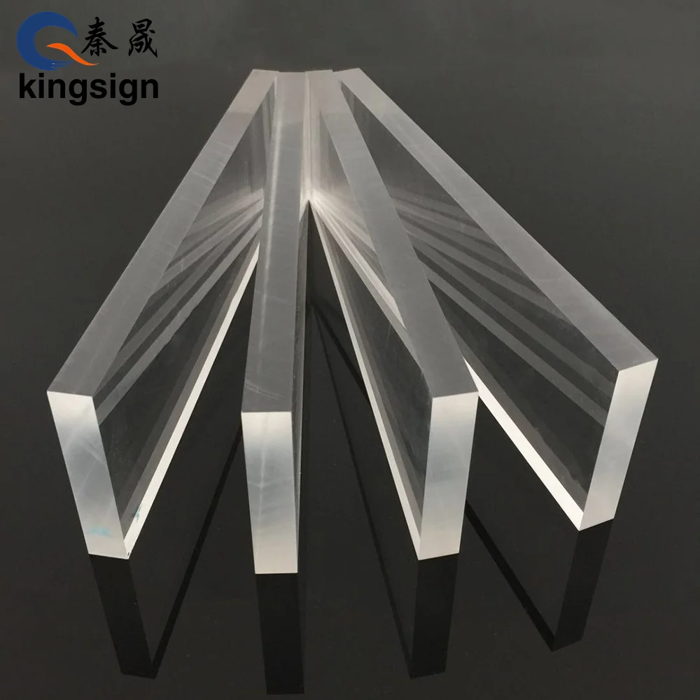 KINGSIGN non yelloing pop display lucite pmma blcoks plexiglass acrylic sheet