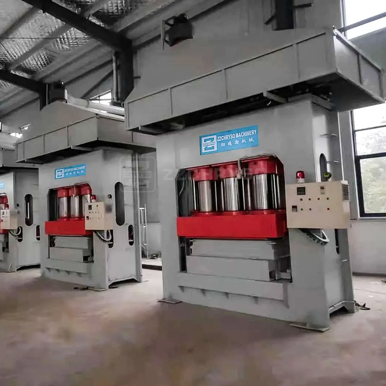 Wood Chip Rice Husk Coconut Shell Pallet Molding Machine 800T