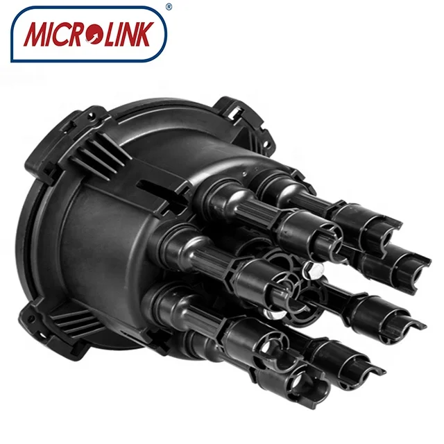FTTH  IP67 Outdoor 8F Fiber Optical Distribution Nap Box  8C FDB 8 Core FDP Terminal  Box 2in 8out  Dome type Splice Closure