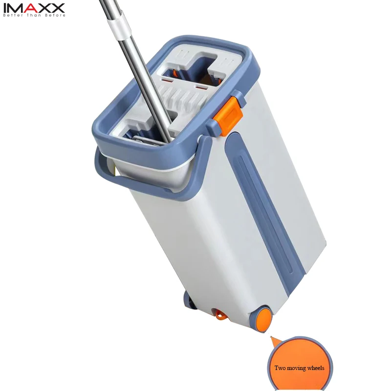 New Arrival 360 Magic Squeeze Mops Cleaning Floor  Flat Mop bucket with wheel