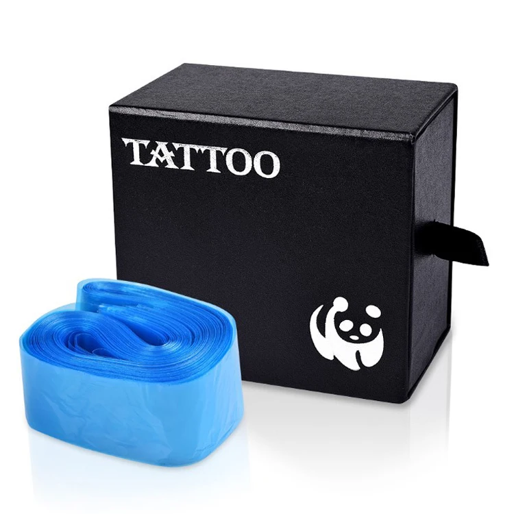 Wholesale 100Pcs Disposable Tattoo Machine Microblading Plastic Clear Clip Cord Sleeves