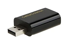 USB аудио адаптер для влюбленных Внешний USB стерео звук адаптер для окна Mac Linux Экстра