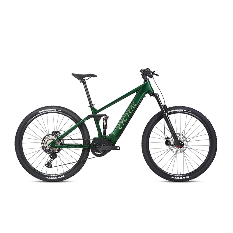 CYCTRAC Electric Mountain Bike electric  emtb Full suspension with  Bafang M560  500W central motor 29 inch