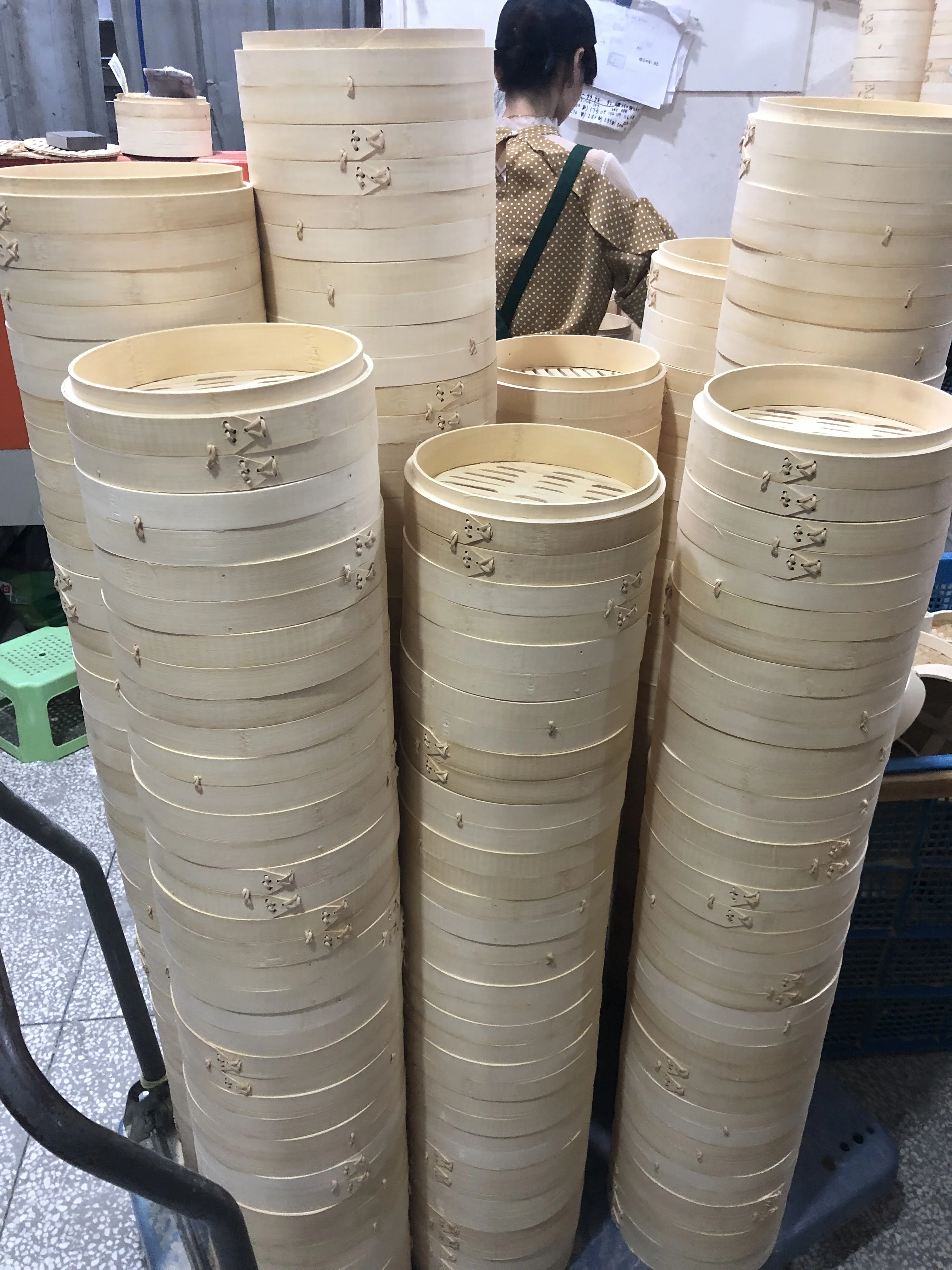 
Hot Selling Mini Dumpling Steamer Bamboo Steamer for Asian Food 