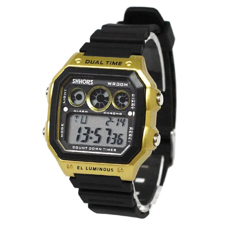 Best-selling Ladies Unique Digital Watches Fashion Times 2021 Brand  Blood Red Casual Square Waterproof Tanks Men Watch