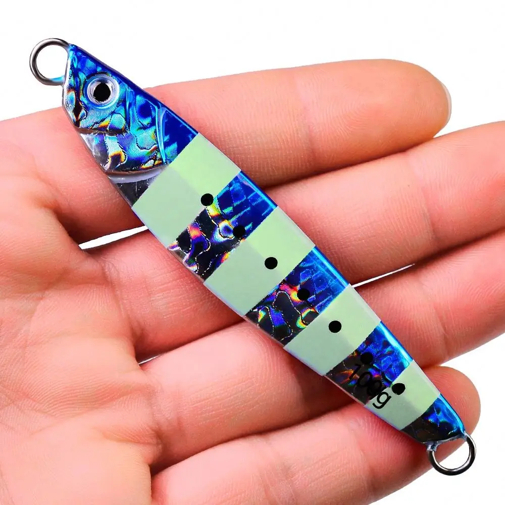 Metal Cast Jig Spoon 24g 30g 40g 60g 80g 100g 120g 150g 200g Casting Jigging Fish Sea Bass Fishing Lure Tackle