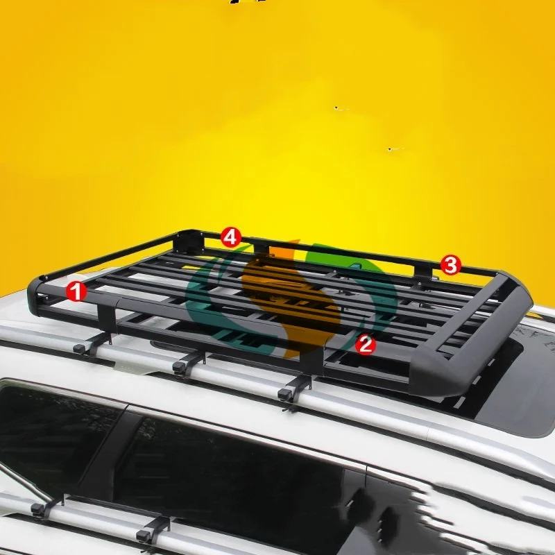 For Mercedes-Benz EQA roof rack black single luggage frame pull cargo luggage rack Outbound tent cross-border luggage rack