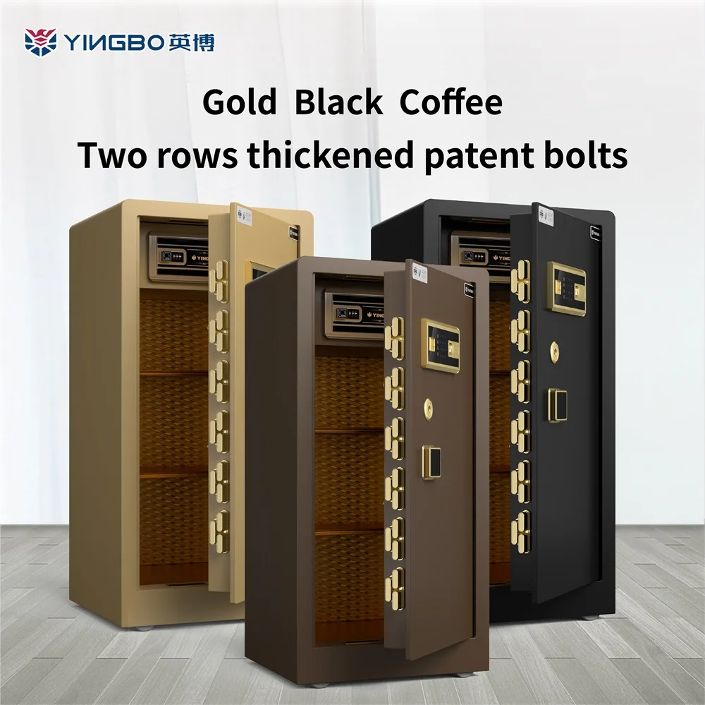 Large size safe box fingerprint lock home security big safe box