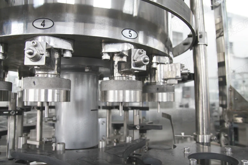 Full Automatic Line Aluminum Tin Can Soda Beer Washing Filling Sealing