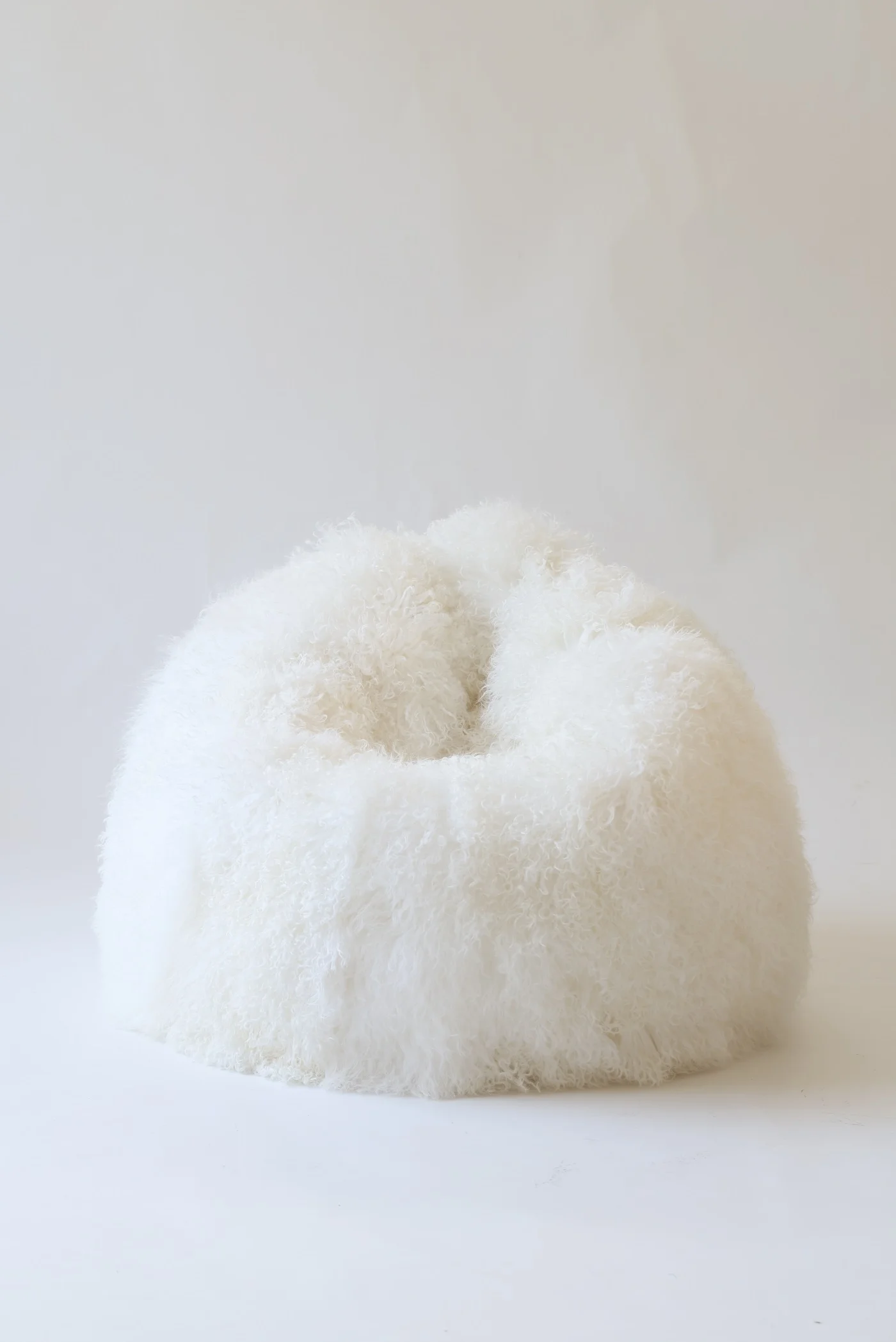 2023 New Arrival Living Room Modern mongolian sheepskin chair