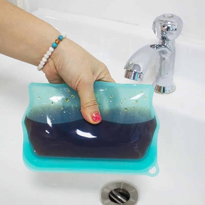 Экологически чистые силиконовые пакеты для хранения без бисфенола А