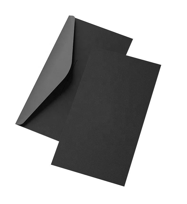 High Folding Strength Black Chipboard Paper Roll And Sheets