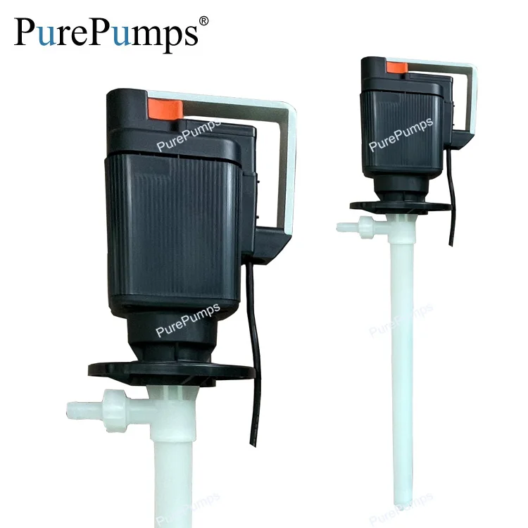 PVDF explosion proof EX motor concentrate chloridric acid liquids tube drum pump