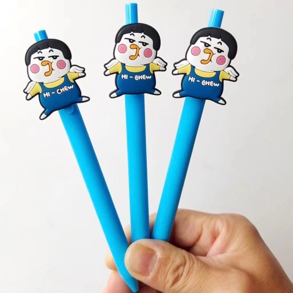 Корова, морковь, кролик, панда, медведь, ручка, Топпер, клипсы, игрушки на карандаш, классные призы, игрушки для детей, офиса, школы