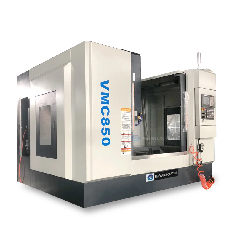 
China high precision 5 axis cnc milling machine VMC850 vertical machining center 