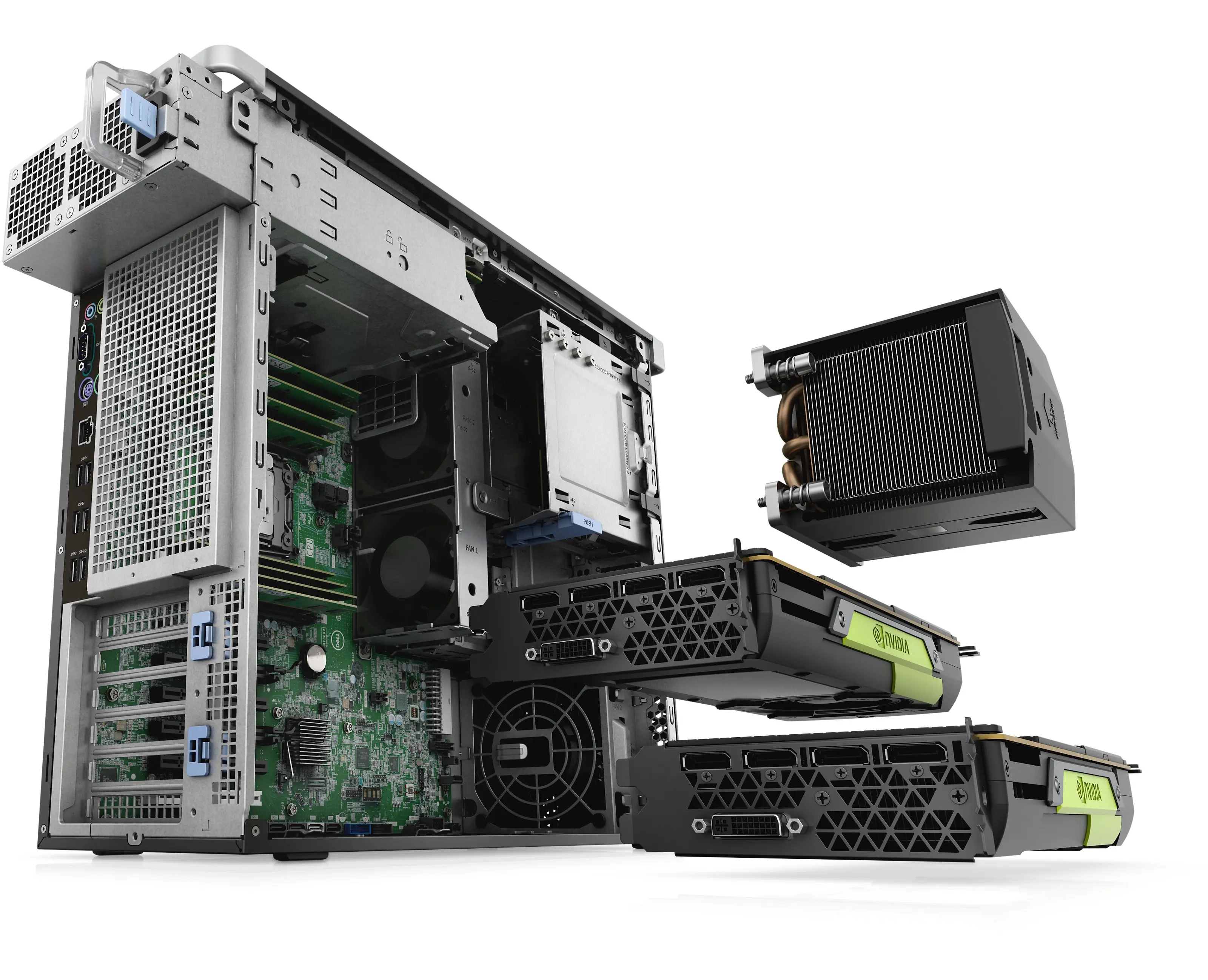  Оригинальный Delll точность T5820 башня рабочей станции intel Ксеон W-2145 2 7 ГГц