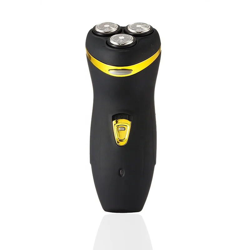 
Lingke ES178 Tuhao Gold Three-Blade Razor Electric Rechargeable Razo 