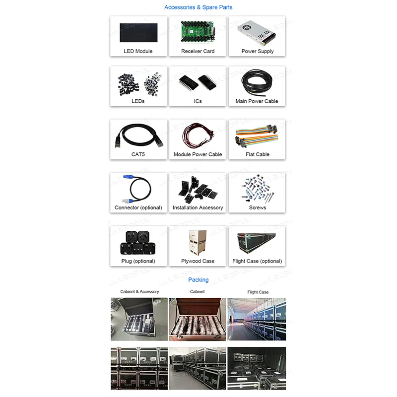 Factory Price Outdoor Full Color P4 Led Sign Display  Wall Video Screen For Commercial Advertising Led Screen Outdoor