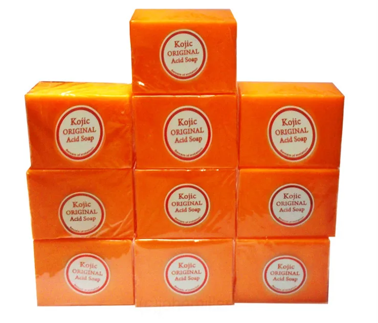  Мыло Kojic кислота для мытья лица жирная кожа Отбеливание очистка 100 г мыло с