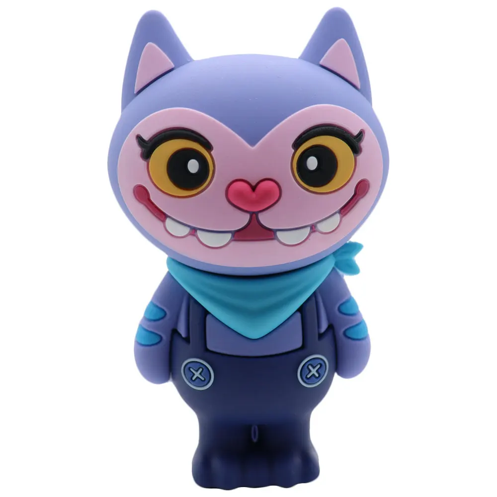 Custom Logo 3d Cute Mini Anime Figurine Action Figure Plastic PVC Small Miniature Toy Animal Figurines with Box