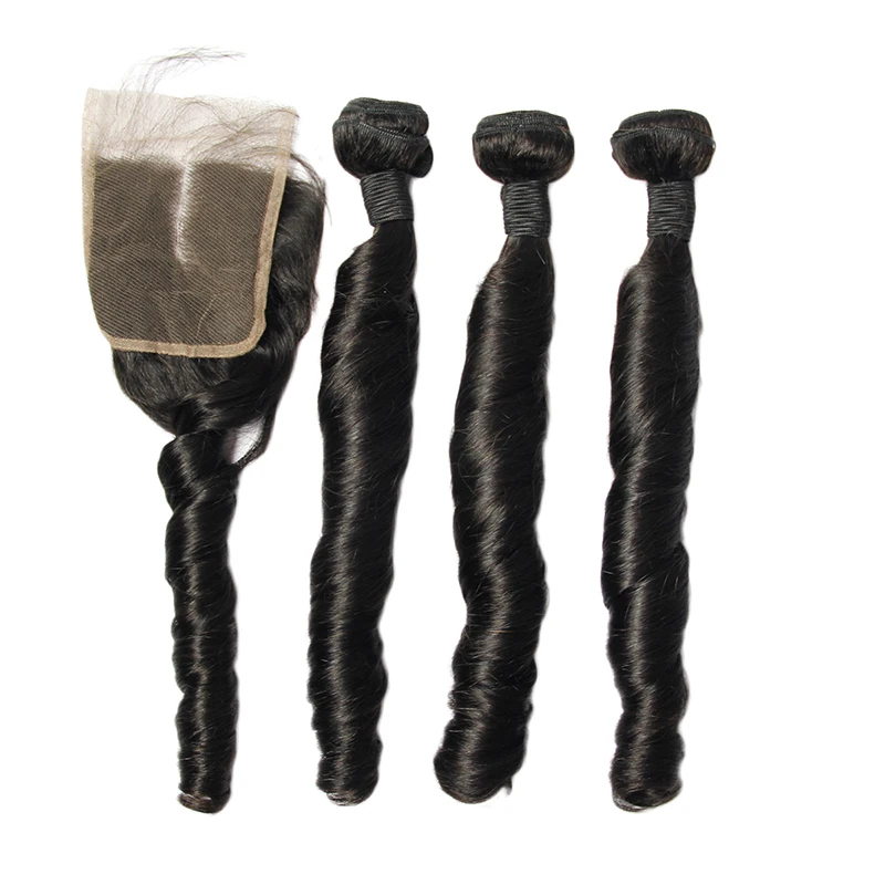 
Super soft and smooth fumi 100% human hair brazilian, unprocessed cuticle aligned virgin spring curl hair 