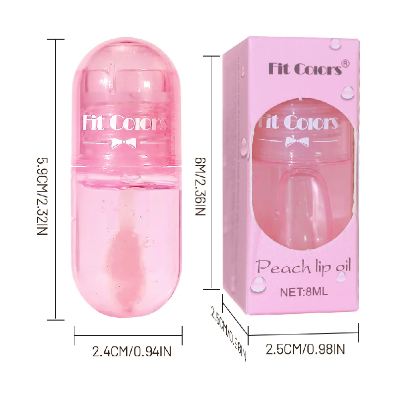 6 Color Lip-Dyeing Liquid Oil Lipstick Lip-Biting Liquid Lip Glaze Moisturizing Long-Lasting Waterproof No Blooming