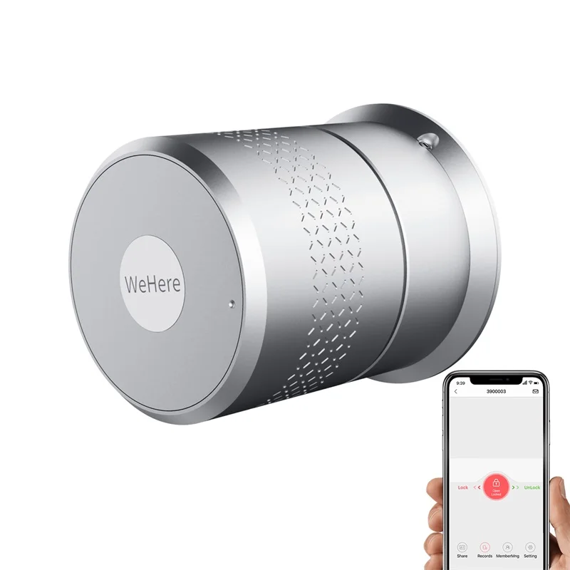 Wehere Factory wholesale  Alexa or Google Home Deadbole Smart lock with Tuya Smart Life APP