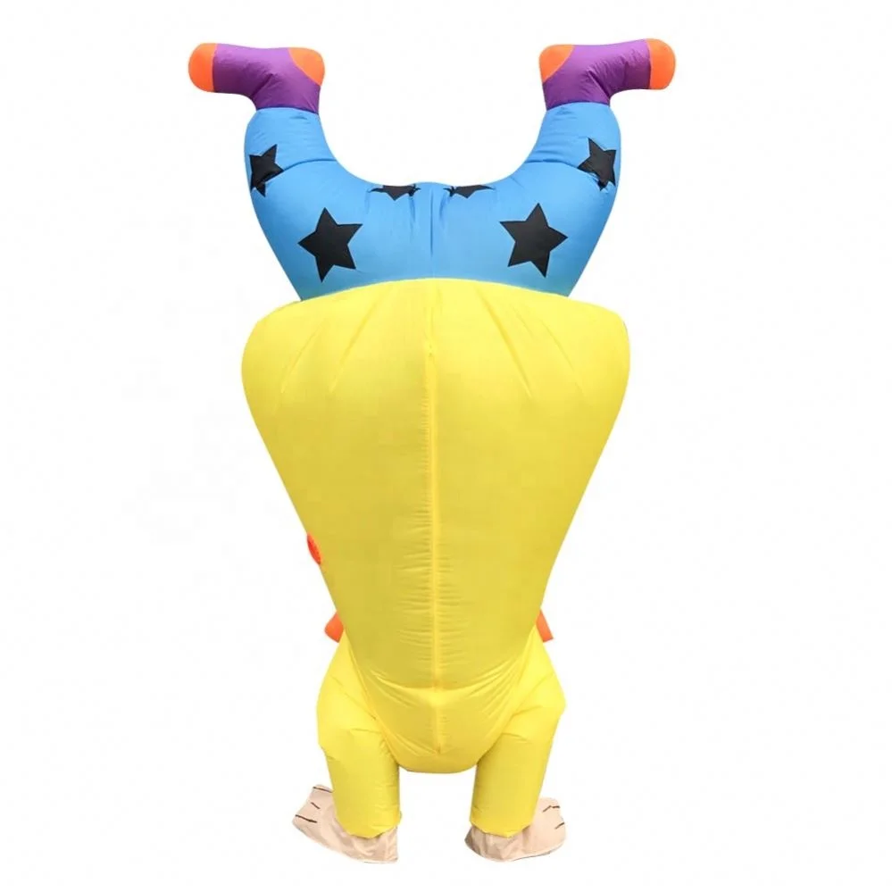 Low price wholesale of Halloween inflatable clown performance costumes circus inflatable performance costumes for sale
