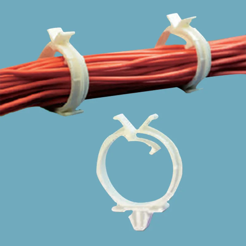 TDH-25 Clamp Cable Fastener With Screws Clamp Cable Wire Rope Fitting Plastic Adjustable Electrical Locking Cable Clamp