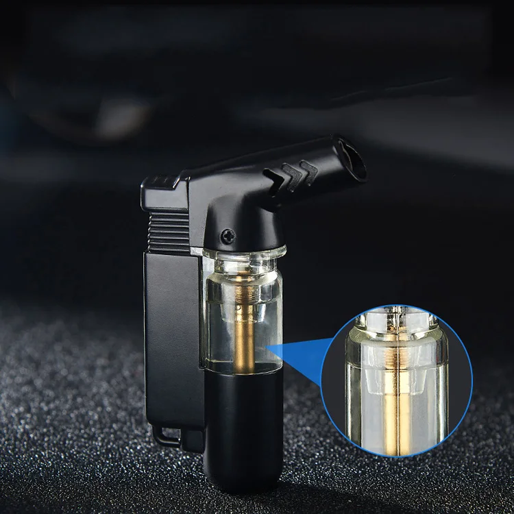 Надувная прямая Зажигалка для сигарет Blowtorch высокотемпературный фонарь точечный надувной ароматизатор