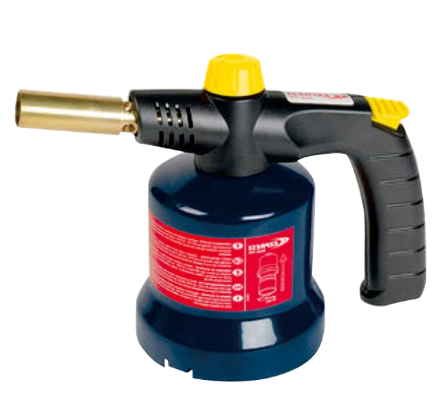 Electric start propane torch Bayonet type blow torch with piezo METAL BODY