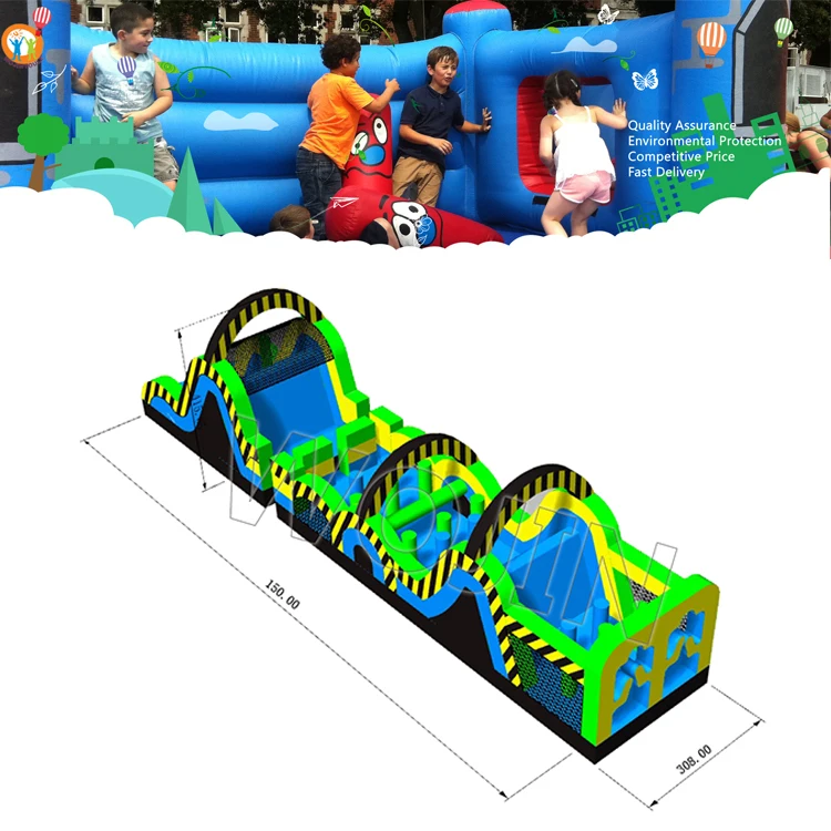 Inflatable obstacle course