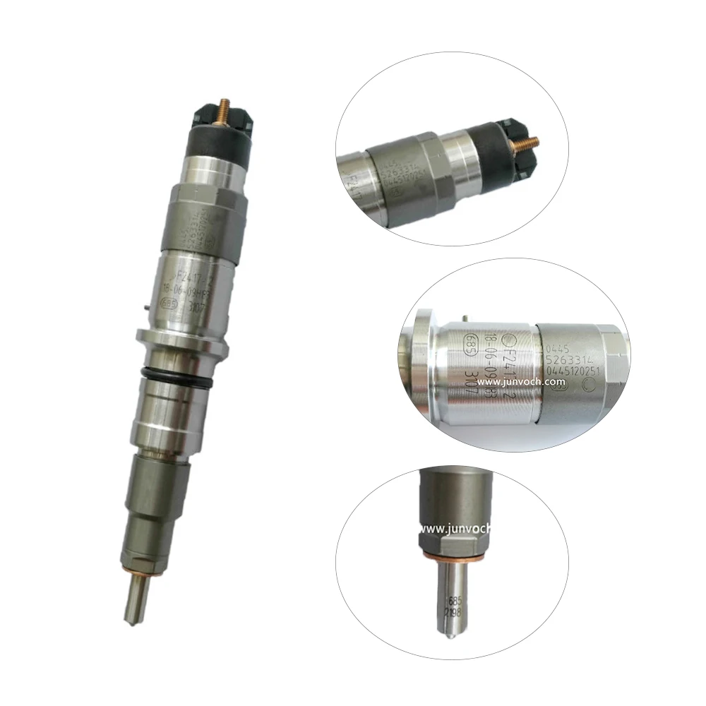 diesel fuel injector nozzle common rail injector 0445120251 for Qsb 6.7 engine