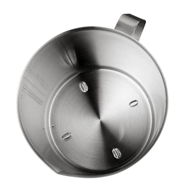 Wevi wholesale customized 500ml 1000ml 1500ml 2000ml Sustainable measuring jug stainless steel measuring cup set