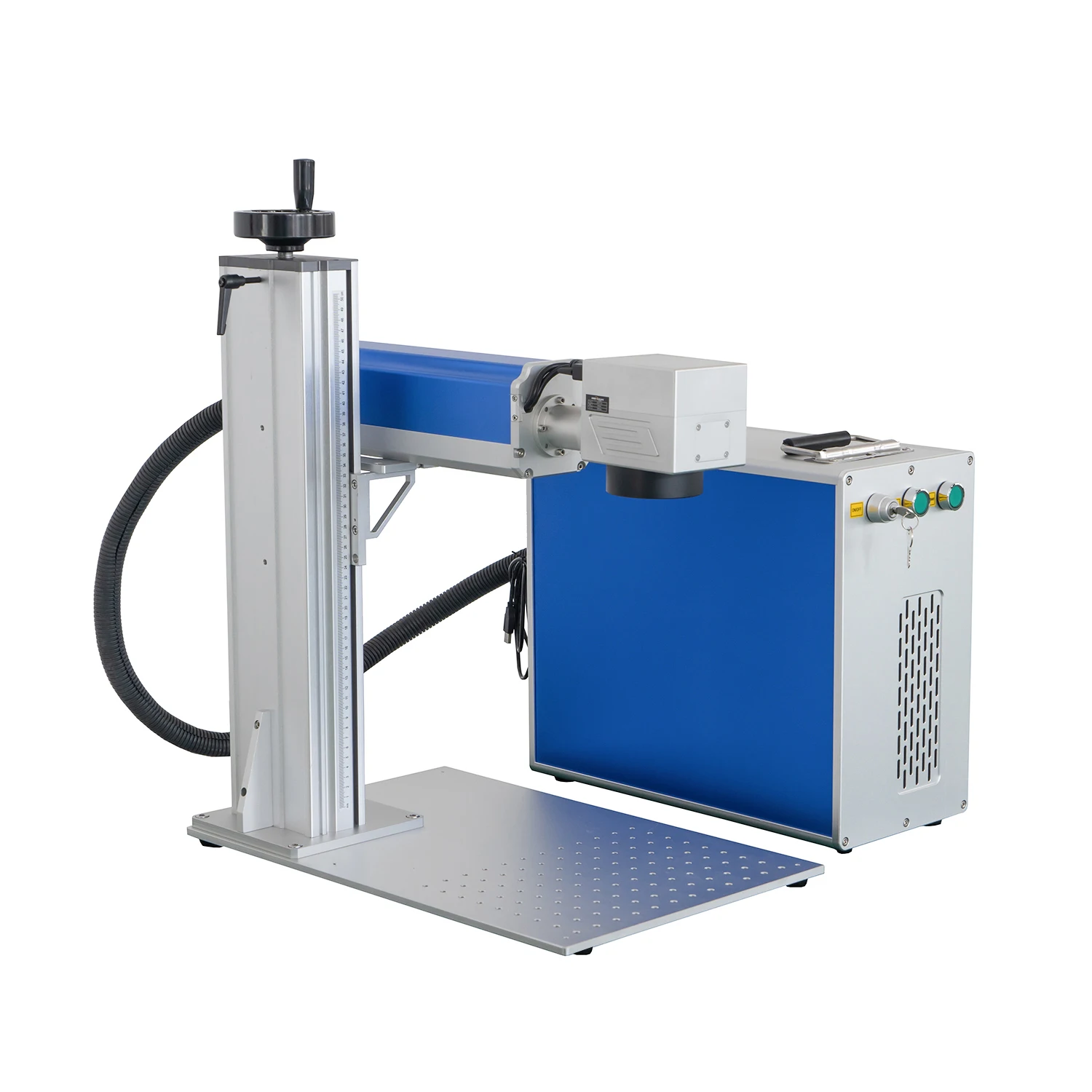 Max Raycus Jpt Fiber Laser Marking Machine Laser Engraver Cutter with Rotary 20W 30W 50W 100W Portable BJJCZ and EZCAD Software