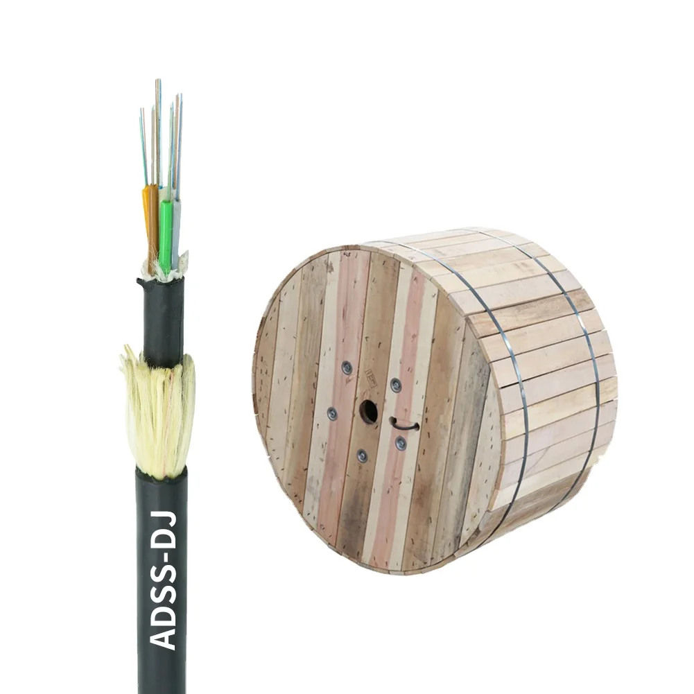 FTTH fibra optica adss 48 hilos Communication Single-mode Multi-mode Fiber Optic Cable
