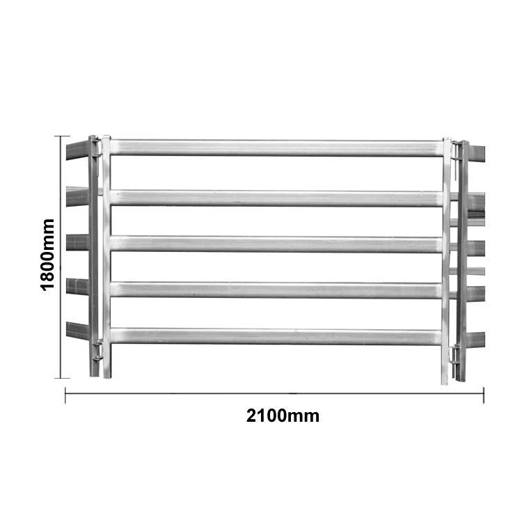 Australia new Zealand Galvanized or painted cattle/Horse/Sheep panels pricelist from manufacturer