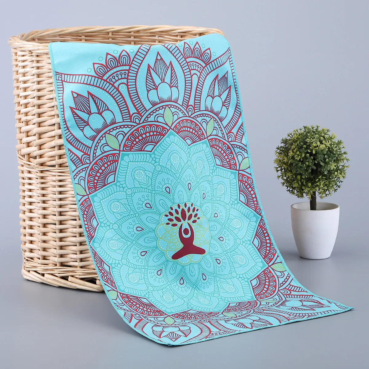 Microfiber Nonslip Blanket Hot Yoga Mat Towel