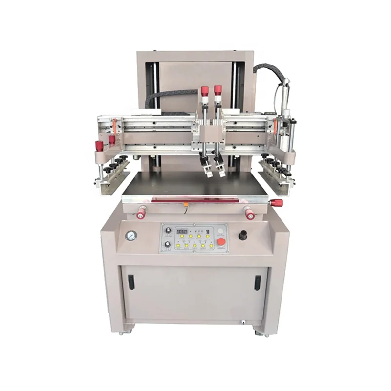Flat Bed Silicone Film Screen Printing Machine with Vacuum Table