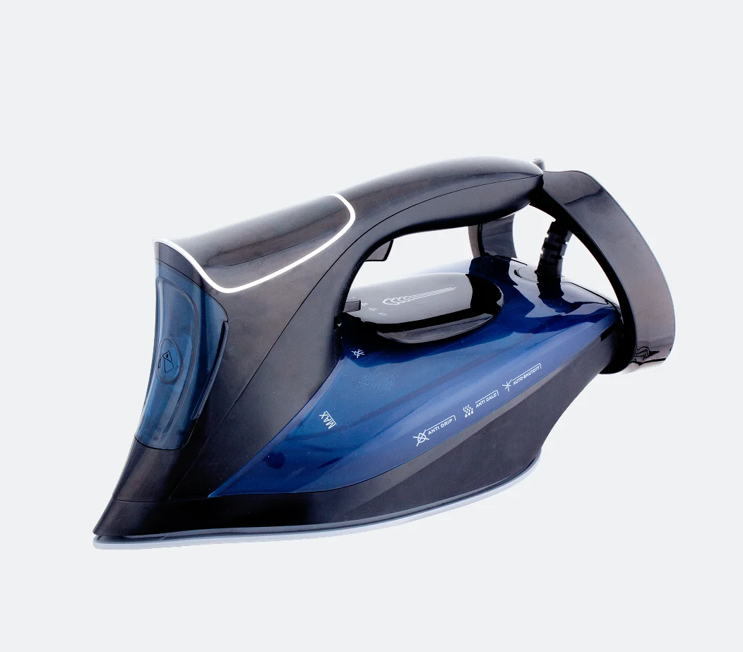 3000w High-end Led Steam Iron Ceramic Soleplate Vertical Heavy Duty Hand Fabric Commercial Industrial Steam Iron vapeur vapor