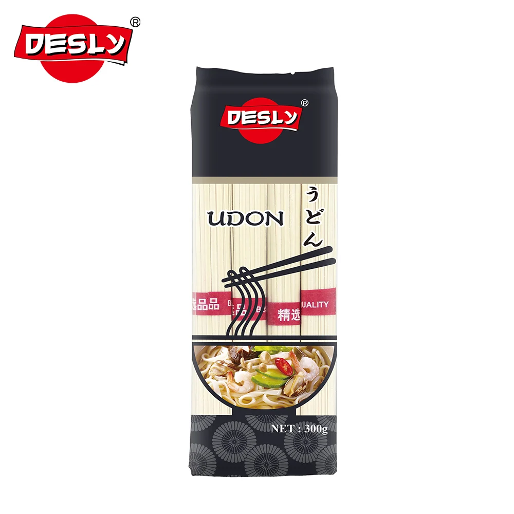 Factory Supply Quick Cook Fresh Noodles 300 g Healthy Nutritious Udon Bulk Wholesale for Supermarket