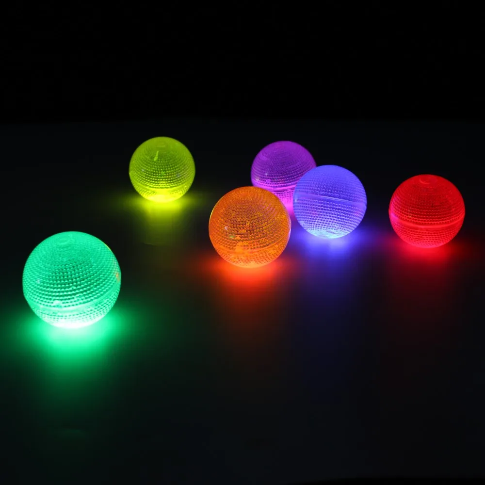 Glow in dark  toys Outdoor Sports  long lasting 2.5 inch Ball